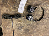 Vtg Ham Radio Headphones Pilot Military Tank Ear Calrad RH-40 Japan Electronics