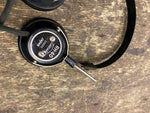 Vtg Ham Radio Headphones Pilot Military Tank Ear Calrad RH-40 Japan Electronics