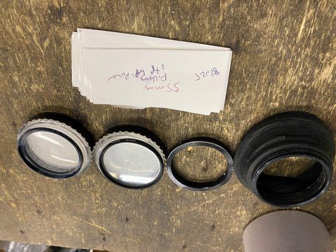 55mm Step up Hoya Filter Lot 35mm Film Camera Photography Color