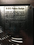 METAL SIGN FOR YOUR MAN CAVE - POLICE BADGE HARLEY DAVIDSON ANDE ROONEY