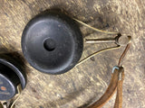 Vtg Ham Radio Headphones Pilot Military Tank Ear Stromberg 2-a Electronics Ear p