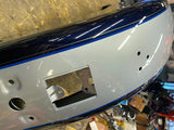 Midnight Blue Barracuda Silver Rear fender Harley Dyna Switchback FLD New!