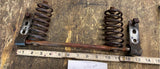 Vtg Buddy Seat Harley Panhead Shovelhead Helper springs mount FLH Electra Glide