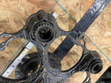 Vtg 20's Cast Iron Chandelier ART DECO Nouveau era Filigree Victorian Antique!