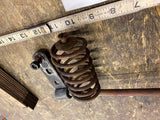 Vtg Buddy Seat Harley Panhead Shovelhead Helper springs mount FLH Electra Glide