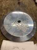 Billet 6" Air Cleaner INsert Spider Harley Evo Round Softail Touring FXR Vtg Acc