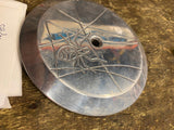 Billet 6" Air Cleaner INsert Spider Harley Evo Round Softail Touring FXR Vtg Acc