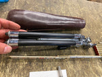Vtg Japan Tripod 35mm Camera Photography Extendable Case