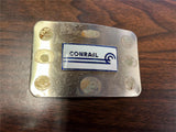 Vintage Made In USA Conrail Railroad Company Locomotive Belt Buckle