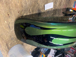 2022 Envious Green Flames Street Road Glide FLHX CVO Front Fender Harley Touring