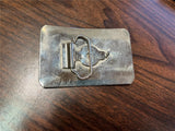 Vintage Made In USA Conrail Railroad Company Locomotive Belt Buckle
