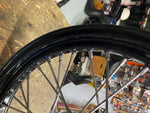 OEM Black Spoke Front Wheel 19 X2.15 Harley Dyna Street Bob 49mm forks 2006^ FXD