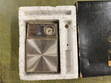 Vtg 1960s Made In USA Sears Silvertone 8 Transistor Radio In Box Parts/Repair