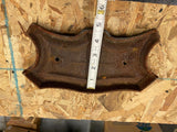 Vtg Cast Iron House Number Door Plaque Sign 144 Antique 20's Victorian Art Deco!