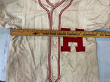 Vtg 1940s Macgregor Baseball Jersey Mens Sz 36 Butler PA Norbs Service Grocery