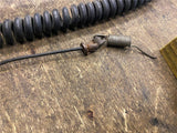 Vtg Wheel siren foot Pedal Harley Police bike Knucklehead Panhead Shovelhead lev