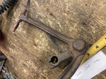 Vtg Wheel siren foot Pedal Harley Police bike Knucklehead Panhead Shovelhead lev