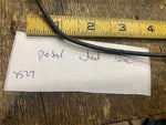 Vtg Wheel siren foot Pedal Harley Police bike Knucklehead Panhead Shovelhead lev