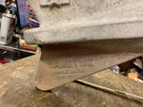 Vtg Gametime Aluminum Saddle Mates Kids Ride Rocket Carnival Amusement park Toy!