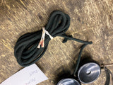 Vtg WWII ACME TRIMM Inc Tube Radio Headset AUDIO earPHONES Ham Military Electron