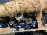 Vtg Lot Argus Cameras New or excellent cond C3 35mm rangefinder Brick Lens Hood!