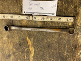 Vtg aerospace style wrench 1/2" 9/16 Chrome Moly Tools Box End USA Aircraft kit