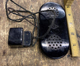 Vtg WWII GEMM Speaker & Plug Tube Radio Headset AUDIO Ham Military Electronics