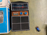 Vintage Rhapsody Model RY-148 Portable Solid State AM FM Radio In Box See Descri