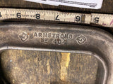 Vtg Armstrong No. 404 heavy-duty forged C-clamp USA Tools Woodworker Machinist