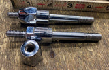 Turn Signal Mounts Chrome Harley Dyna Sportster Softail Docking Bolts Hardware