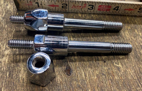 Turn Signal Mounts Chrome Harley Dyna Sportster Softail Docking Bolts Hardware