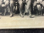 VTG Antique WW1 U.S. Military Photograph 323rd Field Artillery 32nd Division