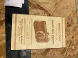 Vtg Remington Miniature Camera Bakelite Candid Mini 40's Collectible Orig box!