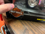 1999 Hot Wheels Collectibles Harley Davidson Softail~ Purple w/Flames 1:10 Scale