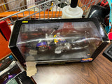 1999 Hot Wheels Collectibles Harley Davidson Softail~ Purple w/Flames 1:10 Scale