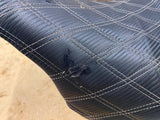 STep Up Seat Harley Touring FLH Street Road Glide Ultra Diamond Stitch Pad 08^