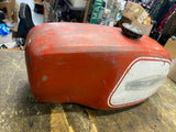 Vtg Harley Aermacchi Leggero M-50 M-65 motorcycle fuel Gas tank Display Art Cave