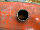 Vtg Harley Aermacchi Leggero M-50 M-65 motorcycle fuel Gas tank Display Art Cave