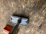 Vtg GEM Micromatic  Single Edge Safety Shaving Razor W Blades Box Travel Size