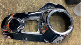 Chrome Primary Clutch Cover Touring FLT FXR 1980-1984 Tour Glide FLHS Speed Rubb