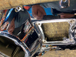 Chrome Primary Clutch Cover Touring FLT FXR 1980-1984 Tour Glide FLHS Speed Rubb