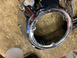 Chrome Primary Clutch Cover Touring FLT FXR 1980-1984 Tour Glide FLHS Speed Rubb