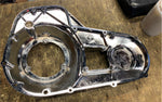 Chrome Primary Clutch Cover Touring FLT FXR 1980-1984 Tour Glide FLHS Speed Rubb