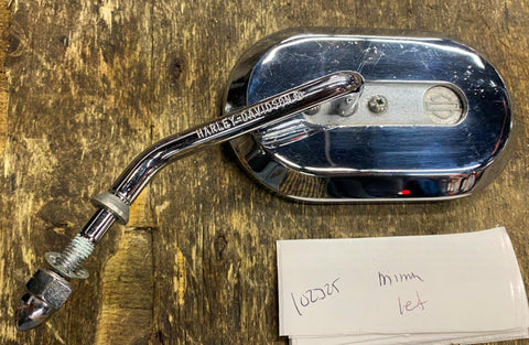 OEM Harley Oval MIrror Logo Softail Touring Dyna Sportster FActory Chrome Custom