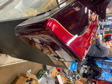 Mysterious Red Cayenne Saddlebag Left Harley Ultra Classic 2014 Nice!