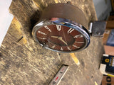 Vtg Oldsmobile Car HOt Rod Dash Clock 1940's HOt Rod