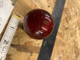 Vtg Shift KNob Metalflake Red Harley Panhead Knucklehead flathead Tank shift Tru