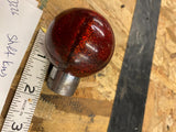 Vtg Shift KNob Metalflake Red Harley Panhead Knucklehead flathead Tank shift Tru