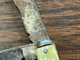 Vintage Made In N.Y. USA Utica Mother Of Pearl Pocket Knives New York