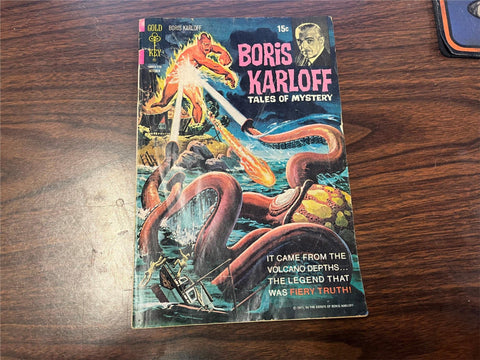 Boris Karloff Tales of Mystery #37 Gold Key 1971 '' The Awakening Beast ''